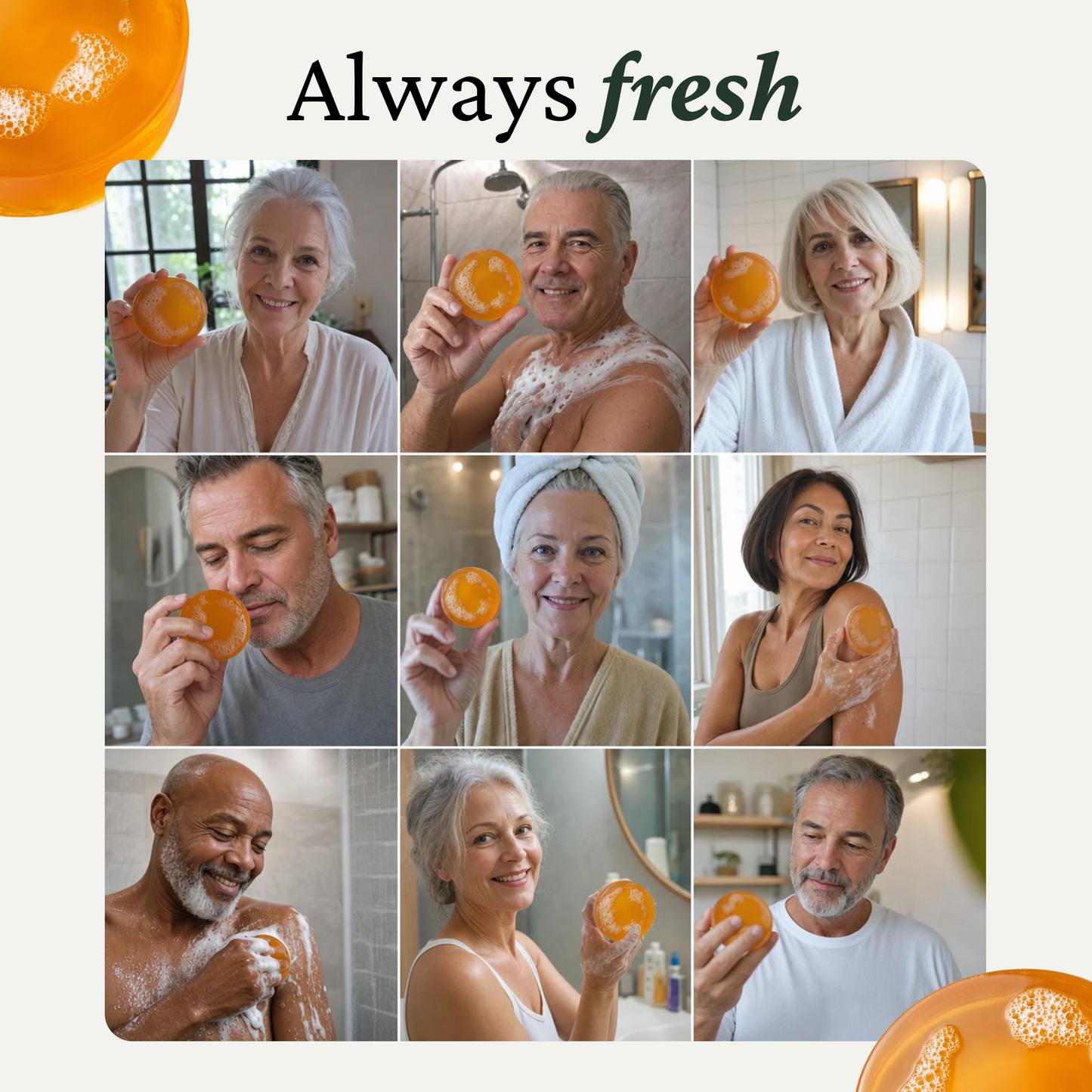 Parmint Deodorizing Persimmon Soap